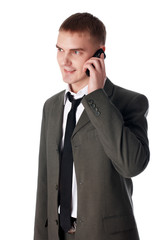 The young successful businessman