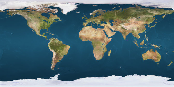 Fototapeta Weltkarte globe earth