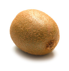 Kiwi fruit on a white background