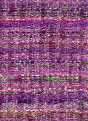 Hand woven violet mohair shawl, high resolution