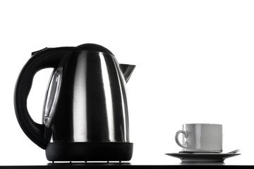 Kettle and cup