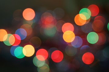 defocused  illuminated