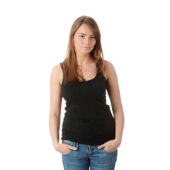 Obraz premium Young woman