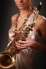 Obraz premium lips and music