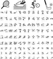 Set on sports subjects.