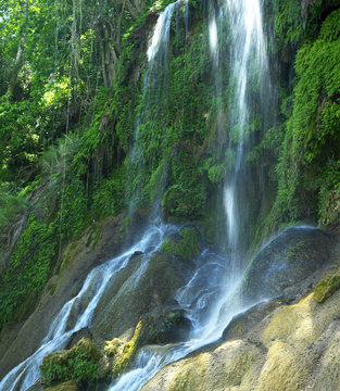 El Nicho waterfall, Cienfuegos Province, Cuba