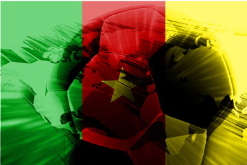 Flag of Cameroon soccer