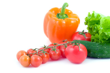 Various ripe vegetables