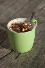 CAPPUCINO MIT SAHNE