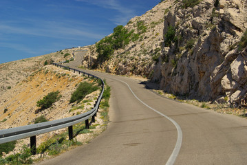 Stara Baska Kuestenstrase - Stara Baska coast road 20