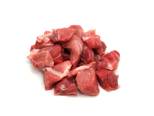 chopped pork meat
