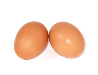 two eggs