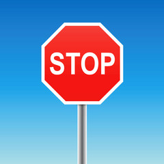 stop sign (vector)
