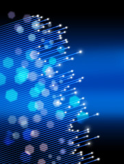 Obraz premium Fibre optics