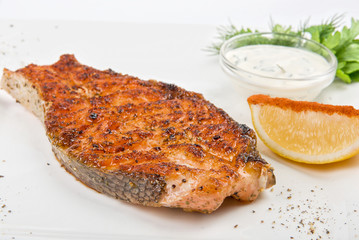 Grilled fish