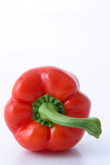 Bell pepper on white