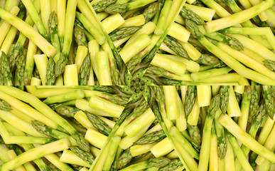 background - asparagus