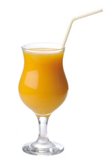 Orange juice in glass