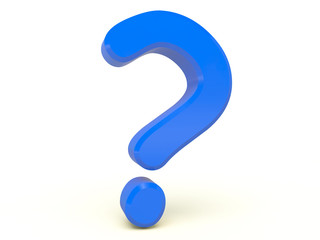 Fototapeta premium 3d Question Mark