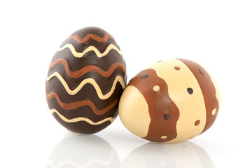 Chocolate easter eggs