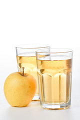 fresh apple juice