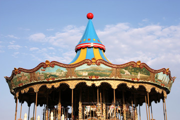 Carousel in Barcelona