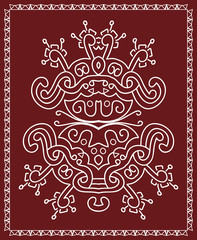 Folk, tribal Designs, Motif, wall painting