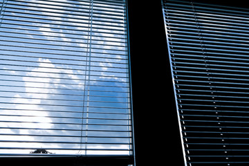 Window blinds for sun protection, heat protection