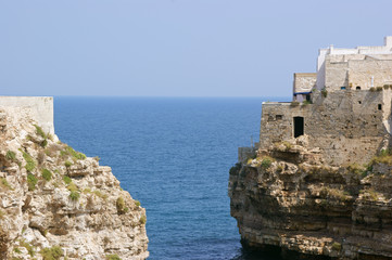 Cove in the Adriatic sea