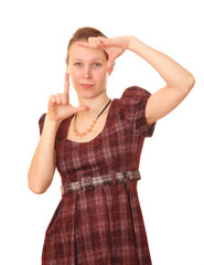 Fototapeta premium Girl