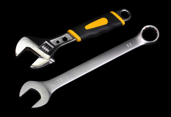 Adjustable spanner and wrench