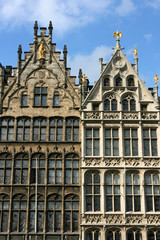 Fototapeta premium Antwerp town square