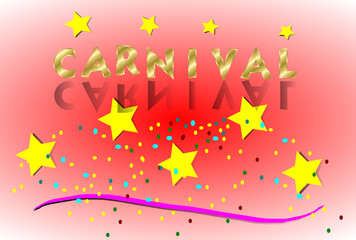 Naklejka premium Carnevale