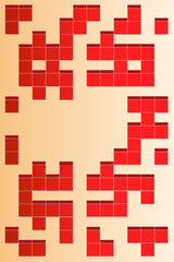 Maze background vector