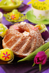 easter ring cake