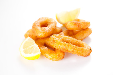 tasty fried calamari