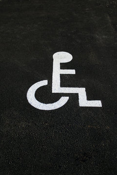 Place handicapé