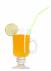 Juice and lemon fruit