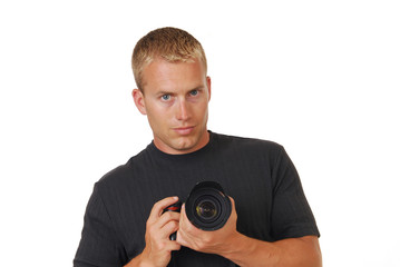 Male photographer