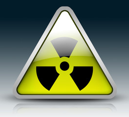 Fototapeta premium Glossy 3D Style Sign 