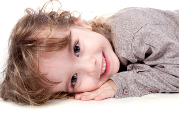 Portrait d'un enfant souriant