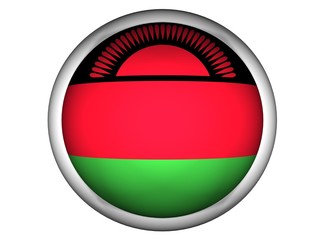National Flag of Malawi | Button Style |