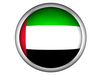 National Flag of United Arab Emirates | Button Style |