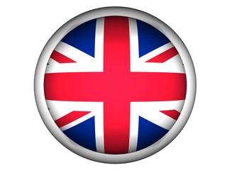 National Flag of United Kingdom | Button Style |