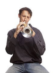 Trumpet player