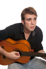 Obraz premium Guitar player 02