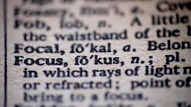 Definition of Focus
