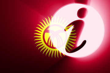 Flag of Kyrgyzstan information