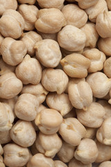 Garbanzo beans full frame