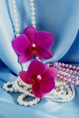 flowers and jewelery